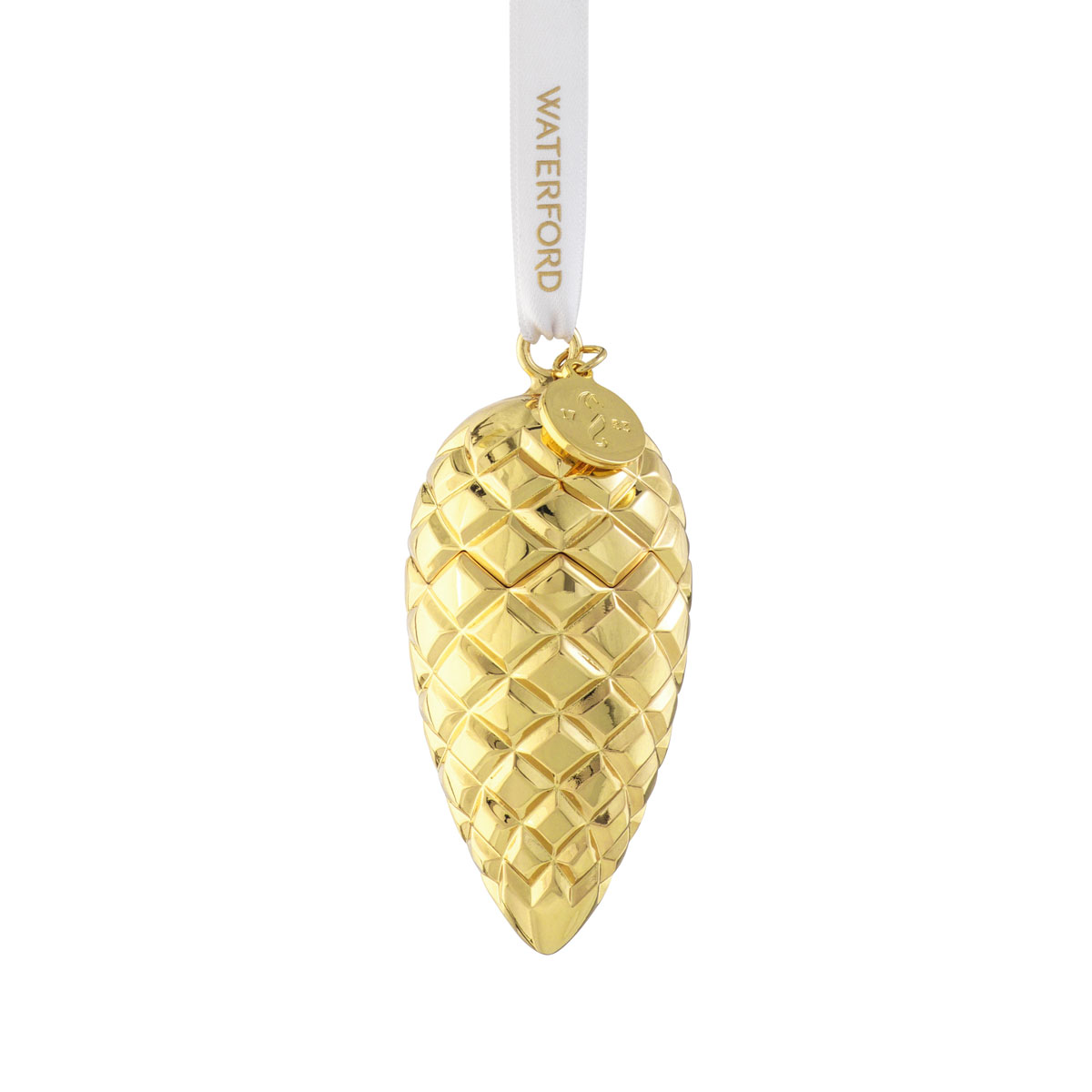 Waterford 2022 Fir Cone Golden Ornament